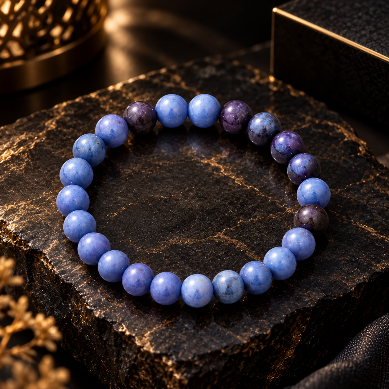 Lepidolite Natural Stone Bracelet