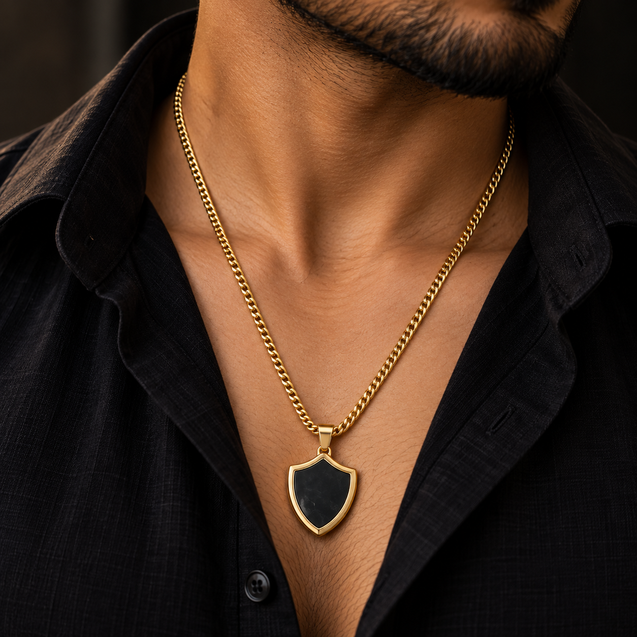 Shield Pendant Chain thumbnail 2