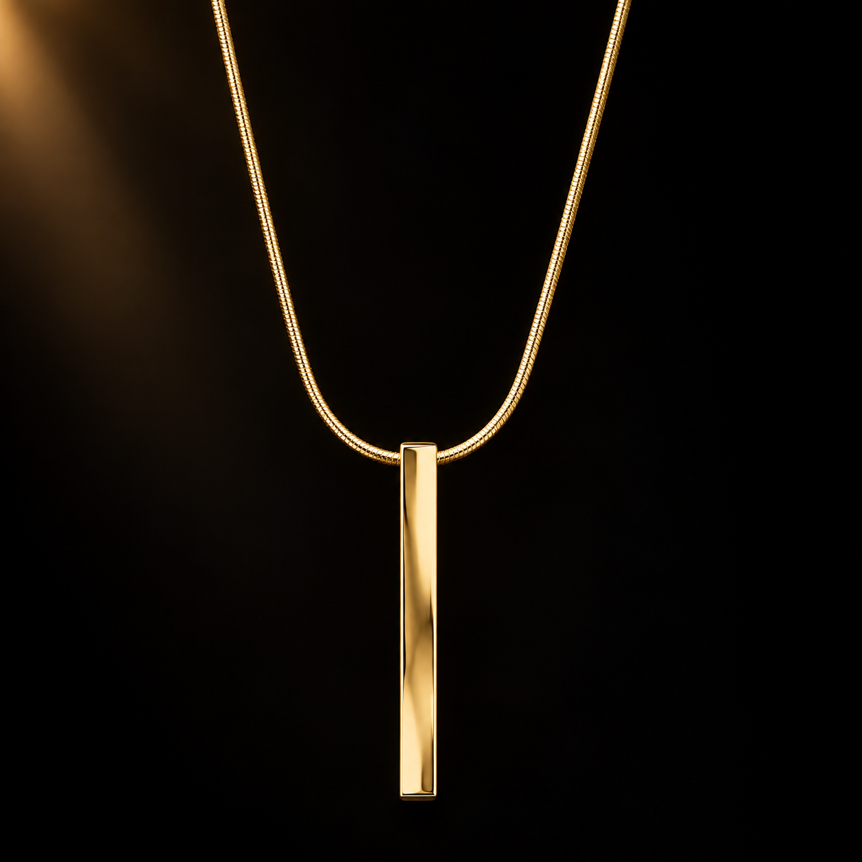 Minimal Bar Pendant Chain